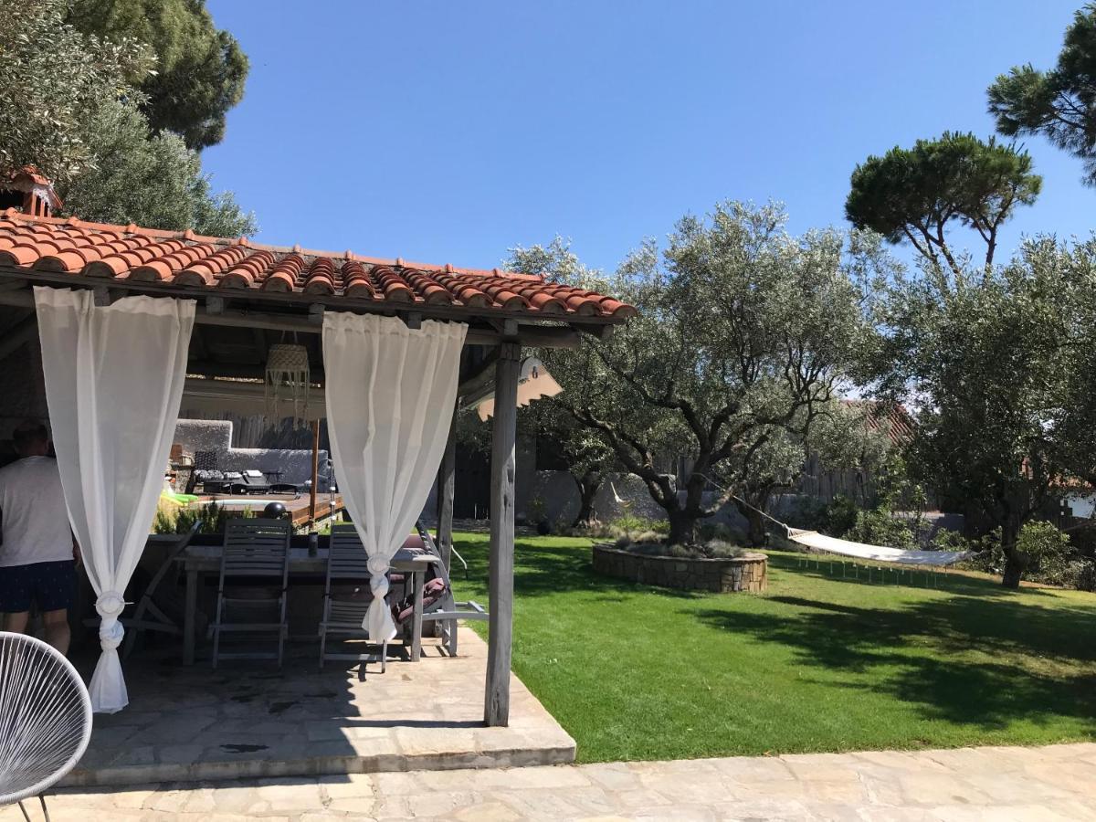 Sea view villa in Olive Garden Nea Kallikrateia Buitenkant foto