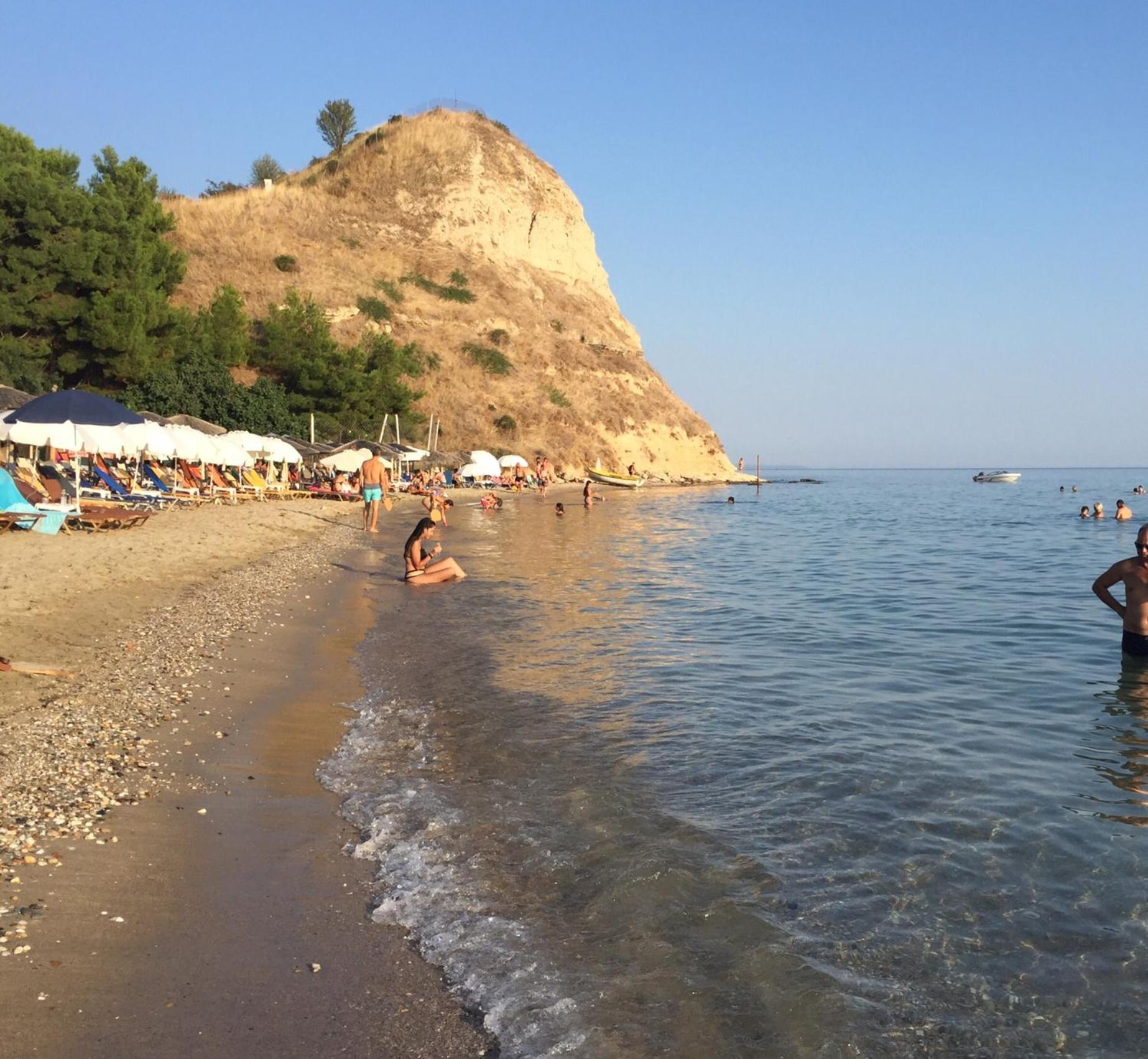 Sea view villa in Olive Garden Nea Kallikrateia Buitenkant foto